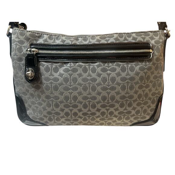 Coach Signature Metallic Crossbody Bag - Picture 1 of 10